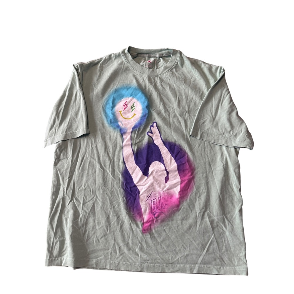 Air Jordan x J‎ Balvin T shirt Green Size XL